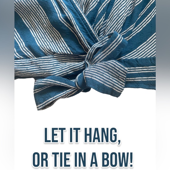 Xhilaration 2-Piece Set. 3/4 Length Sleeve Top & Cropped Pants, Women’s, Size M - Picture 6 of 14